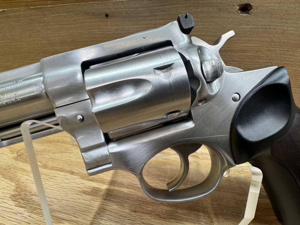 Ruger GP-100 Stainless .357 Mag Revolver (KGP160)-PENNY START! NO RESERVE!-img-6