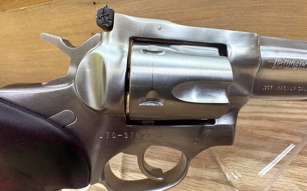 Ruger GP-100 Stainless .357 Mag Revolver (KGP160)-PENNY START! NO RESERVE!-img-15
