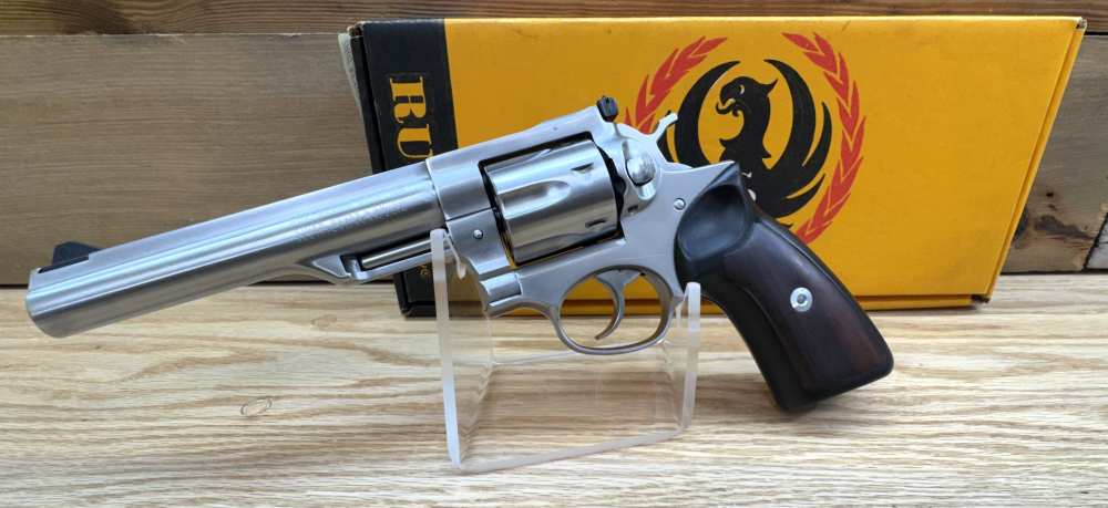 Ruger GP-100 Stainless .357 Mag Revolver (KGP160)-PENNY START! NO RESERVE!-img-1