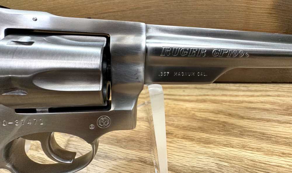 Ruger GP-100 Stainless .357 Mag Revolver (KGP160)-PENNY START! NO RESERVE!-img-16