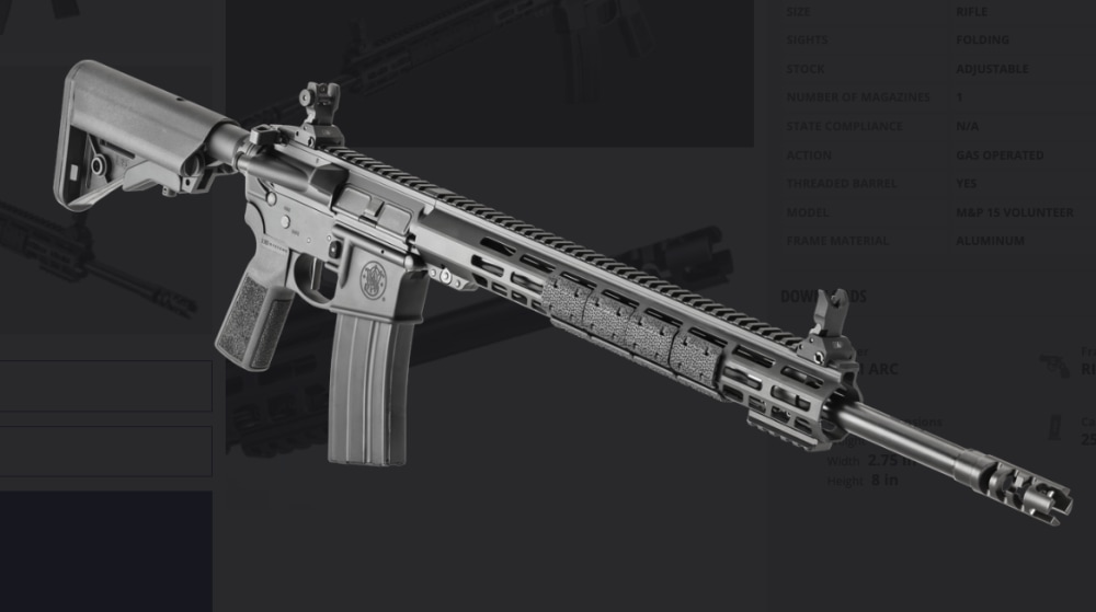 S&W VOLUNTEER XV PRO DMR M-LOK #13519 6mm ARC-img-16