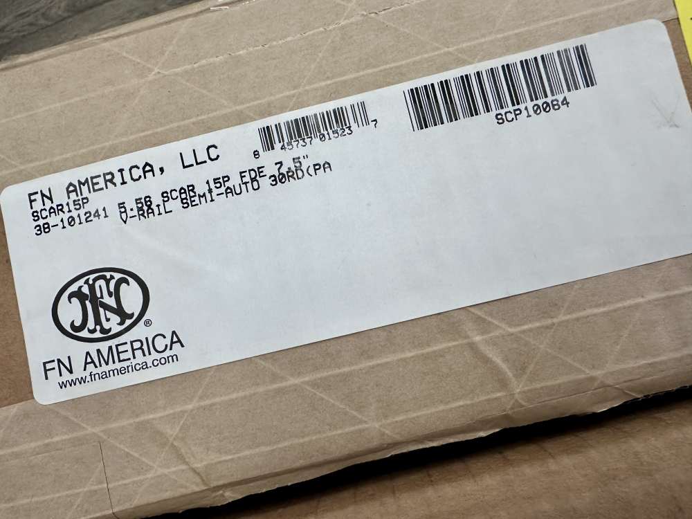 FN SCAR 15P Pistol 223/5.56NATO 7.5" FDE semi-auto 38-101241 BRAND NEW-img-7
