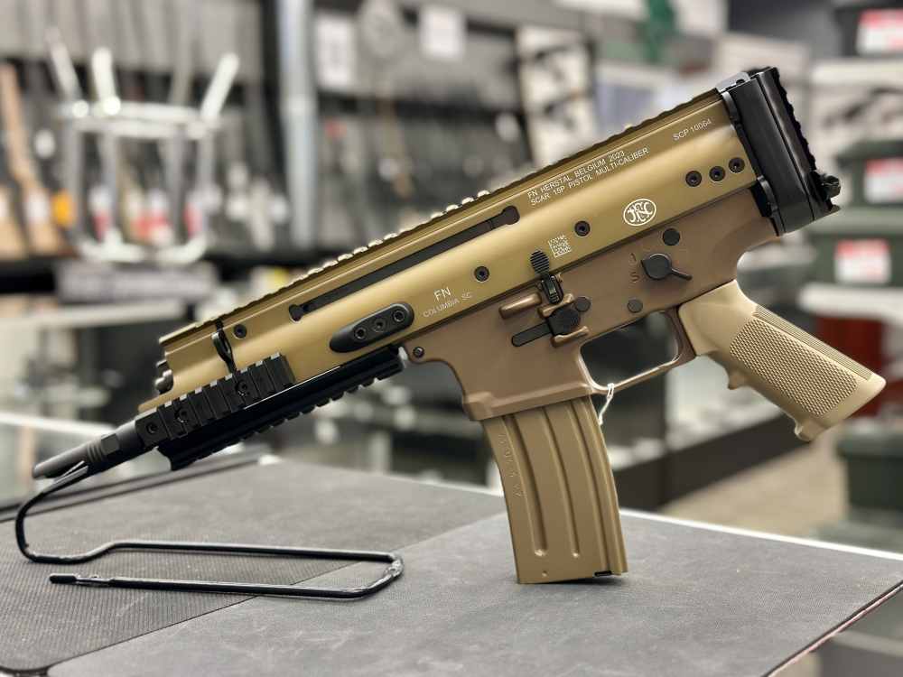 FN SCAR 15P Pistol 223/5.56NATO 7.5" FDE semi-auto 38-101241 BRAND NEW-img-0
