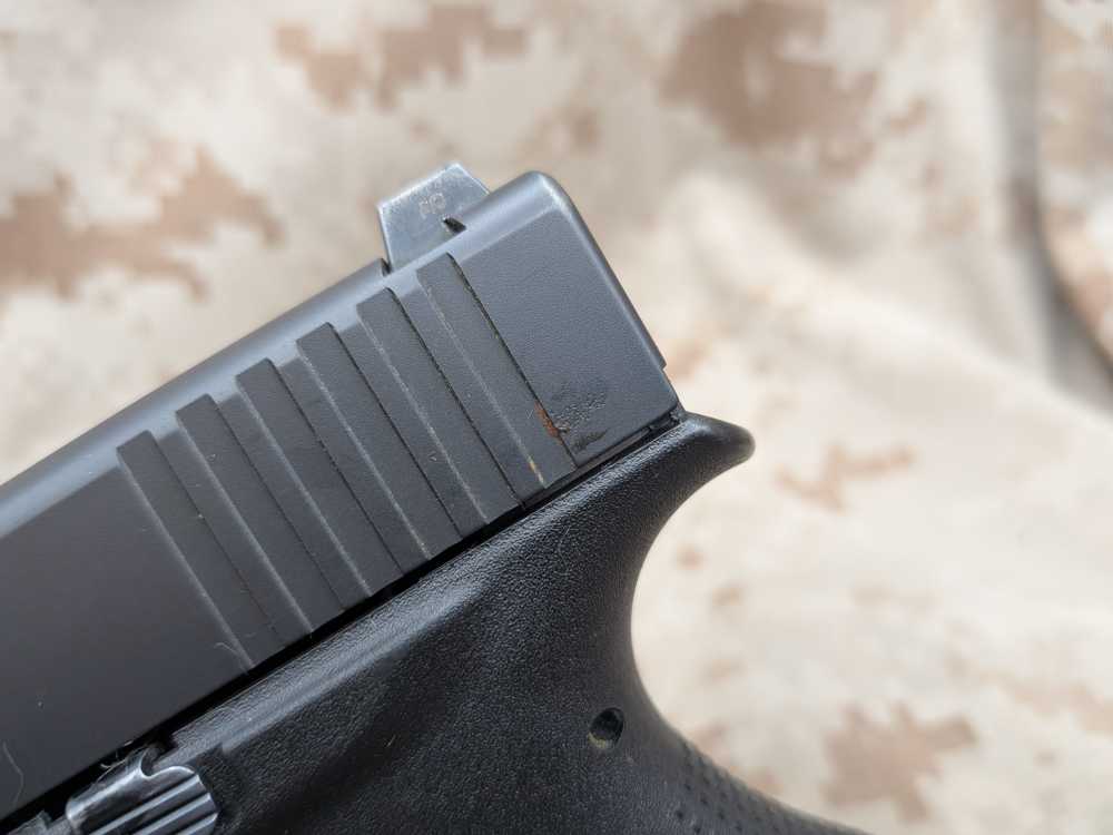 Glock 43 9MM Slimline G43 Police Trade In USED Night Sights-img-5