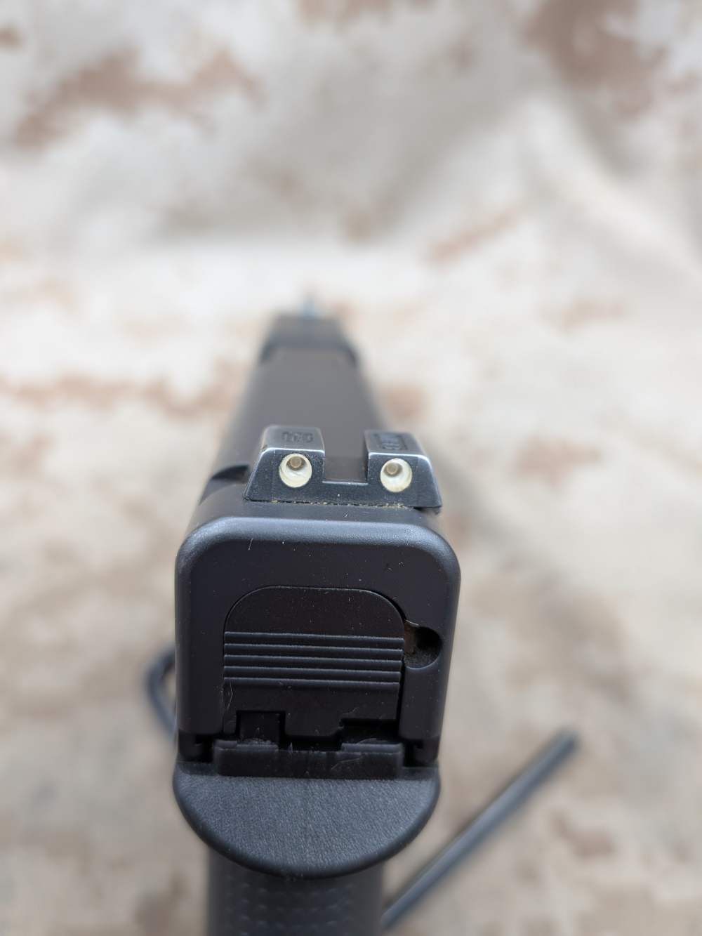 Glock 43 9MM Slimline G43 Police Trade In USED Night Sights-img-6