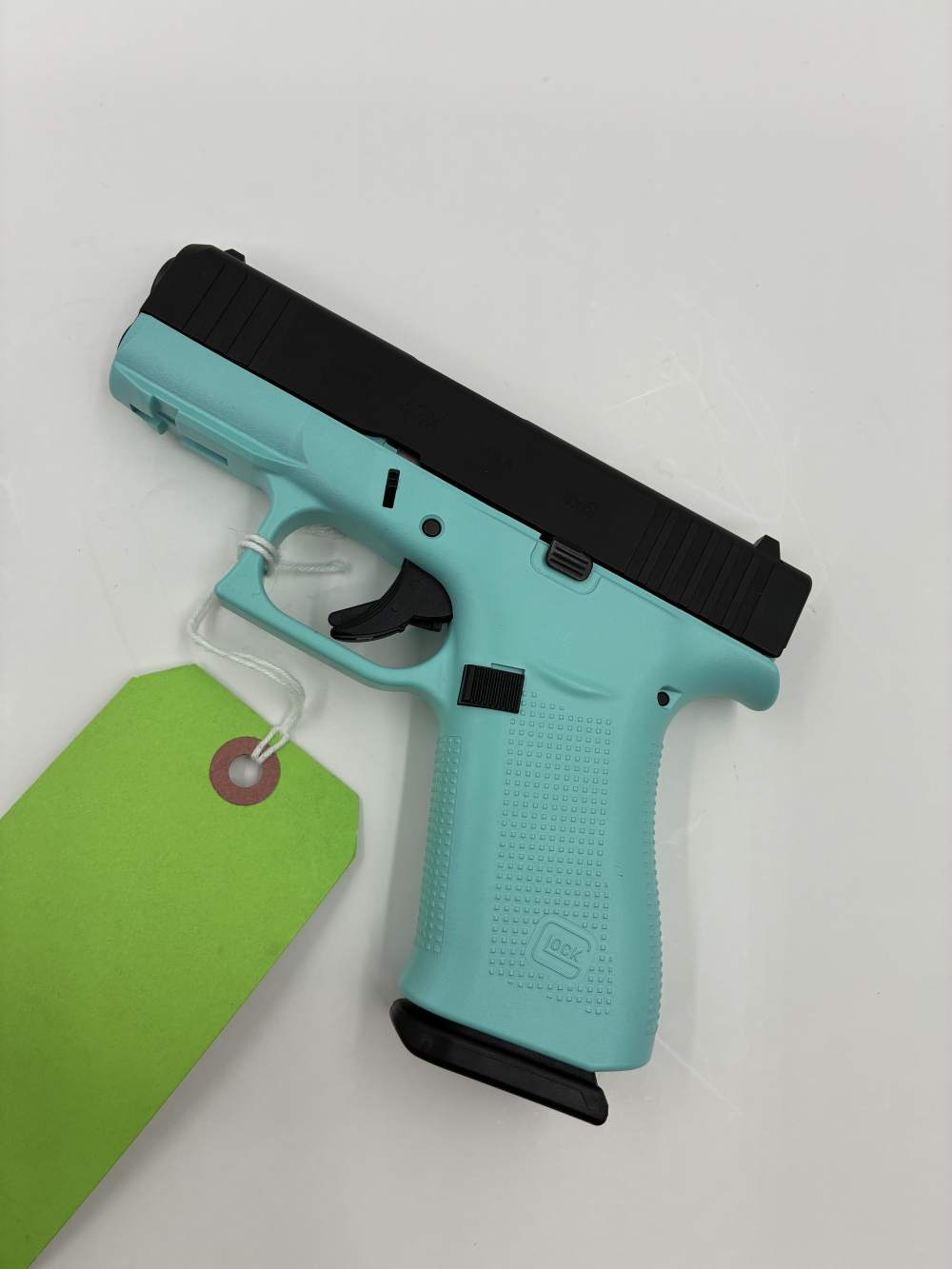 Glock 43X 9mm Pistol Robin's Egg Blue-img-0