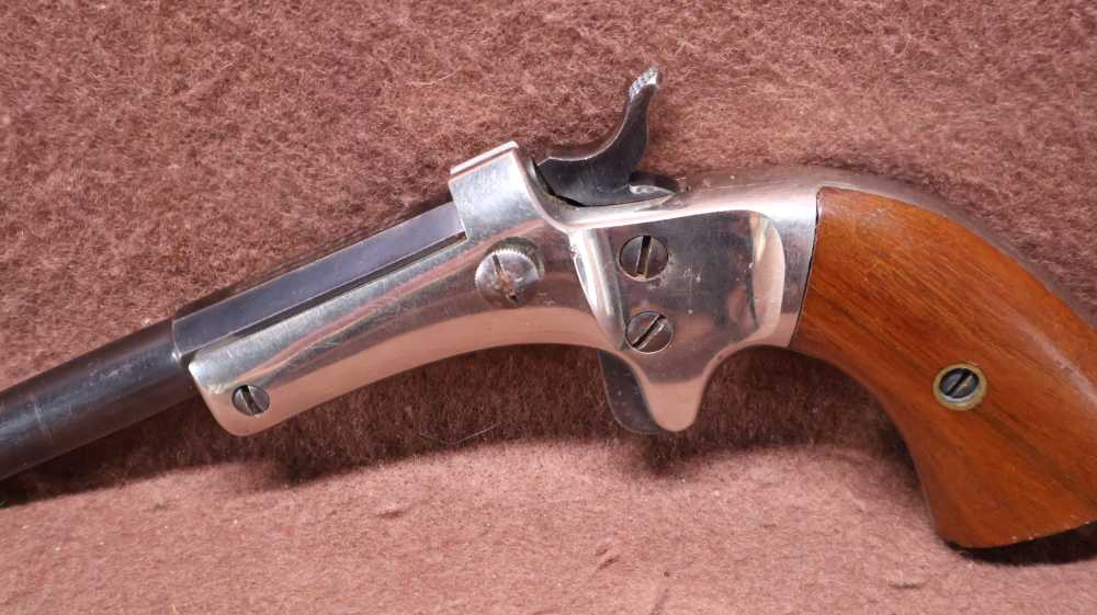 J Stevens A&T Co No 35 Offhand .22 Short Top Break 3.5" BRL VG Bore-img-10