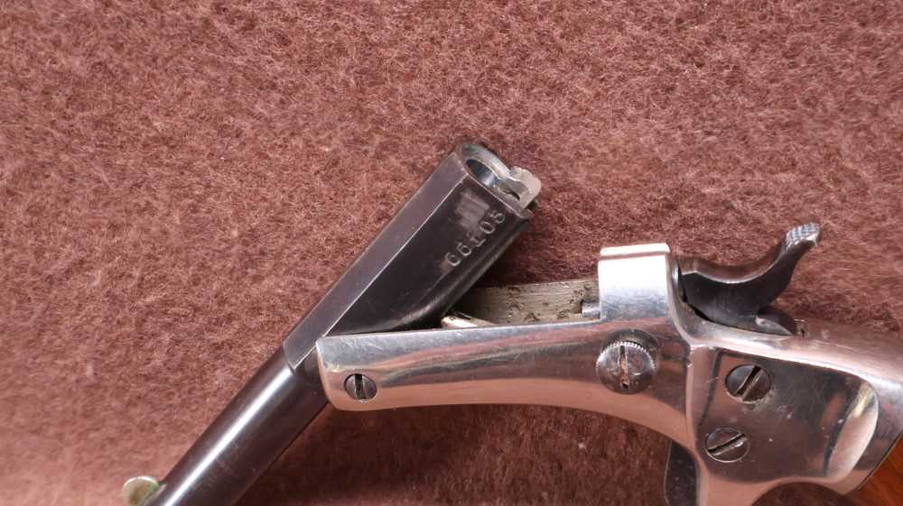 J Stevens A&T Co No 35 Offhand .22 Short Top Break 3.5" BRL VG Bore-img-13