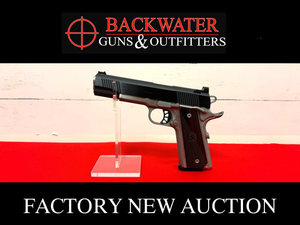 Factory New Springfield Ronin 1911 5" Pistol 9mm Blue/Stainless -img-0