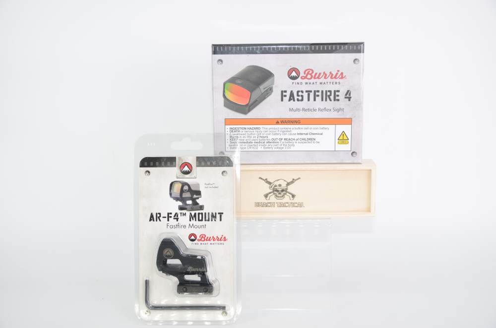 Burris FastFire4 Reflex Red Dot Sight & Burris AR-F4 Mount-img-1