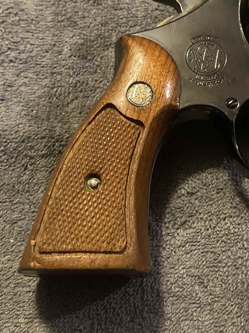Smith & Wesson 27-2 serial N183 a rare 3 digit 3.5” -img-12
