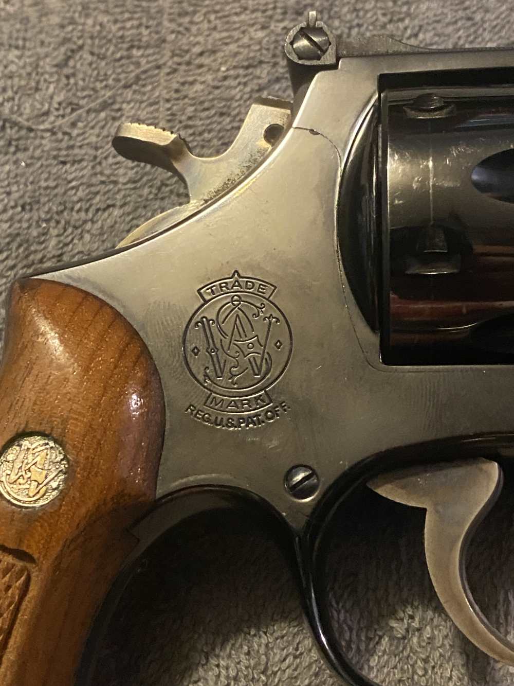 Smith & Wesson 27-2 serial N183 a rare 3 digit 3.5” -img-13