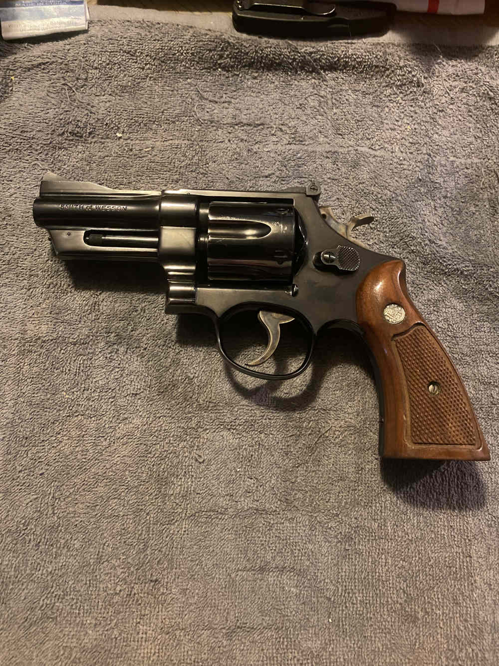 Smith & Wesson 27-2 serial N183 a rare 3 digit 3.5” -img-0