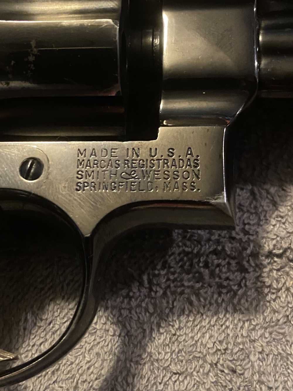 Smith & Wesson 27-2 serial N183 a rare 3 digit 3.5” -img-14