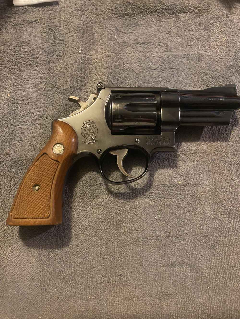 Smith & Wesson 27-2 serial N183 a rare 3 digit 3.5” -img-1