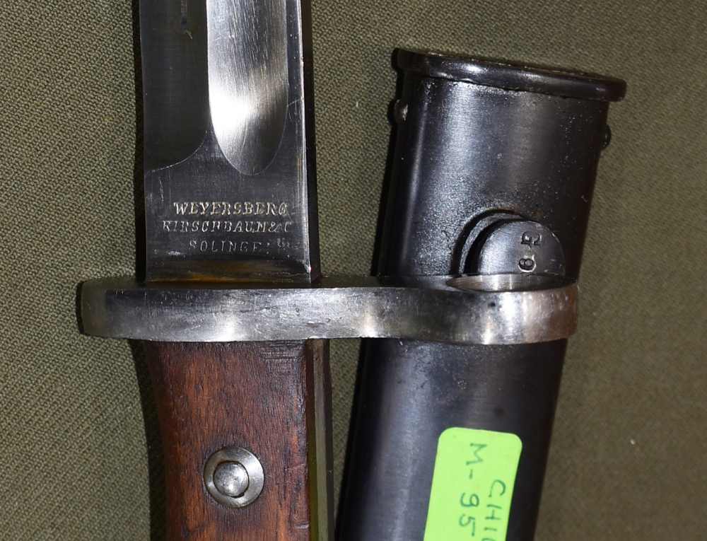 Chilean M95 Mauser Rifle Bayonet Kirschbaum & Co. Germany-img-8