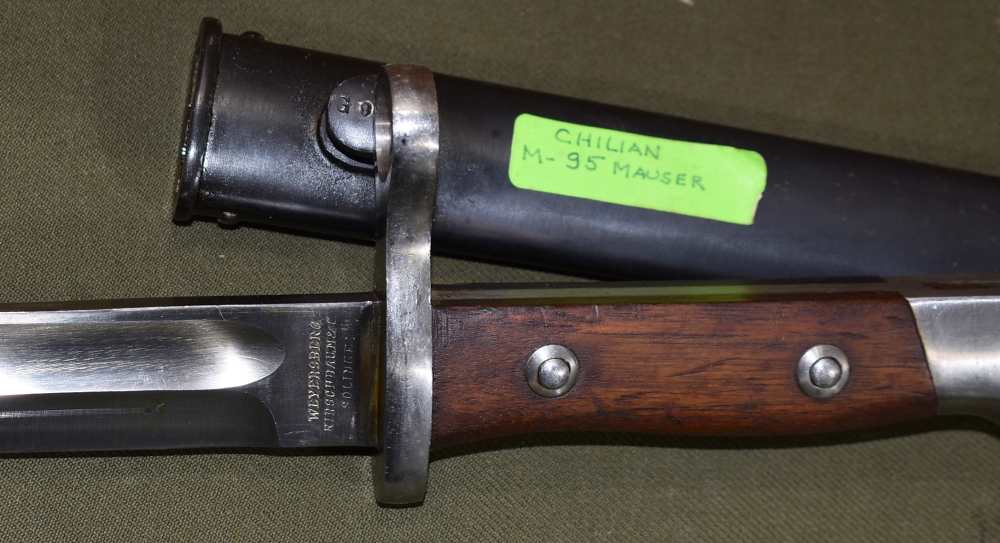 Chilean M95 Mauser Rifle Bayonet Kirschbaum & Co. Germany-img-7