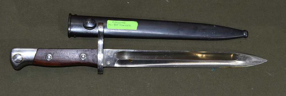Chilean M95 Mauser Rifle Bayonet Kirschbaum & Co. Germany-img-4