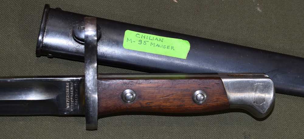 Chilean M95 Mauser Rifle Bayonet Kirschbaum & Co. Germany-img-6