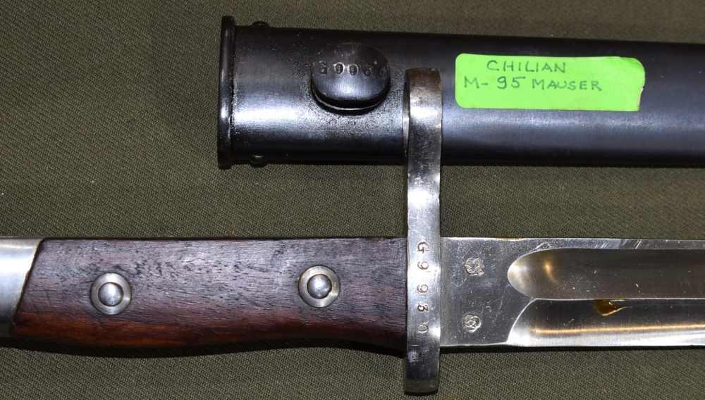 Chilean M95 Mauser Rifle Bayonet Kirschbaum & Co. Germany-img-2