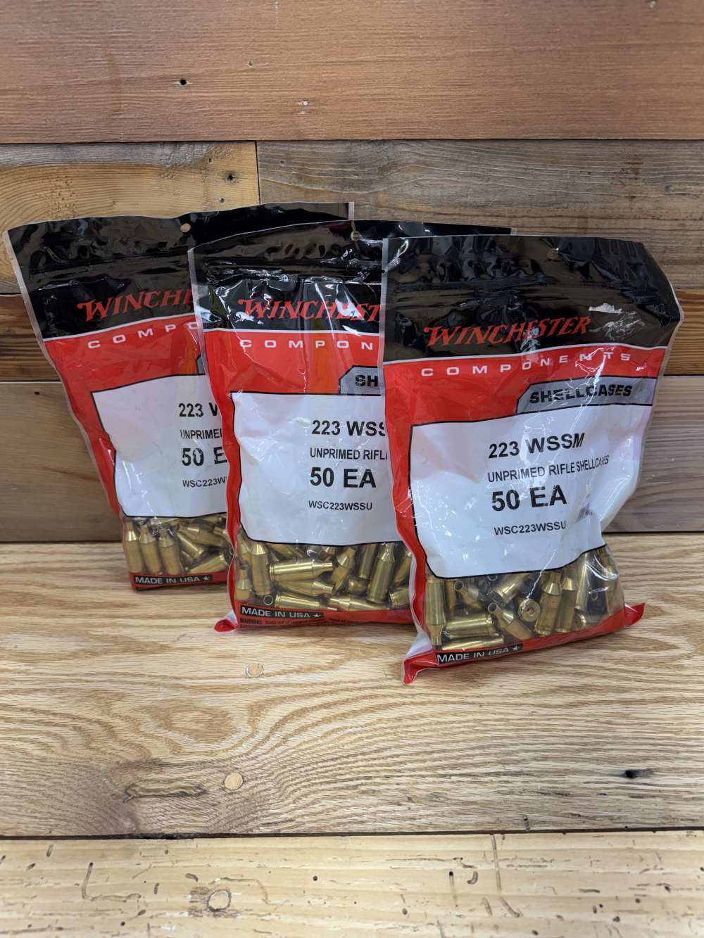  Approx. 400+ .223 WSSM Reloading Cases - PENNY START! NO RESERVE!-img-15