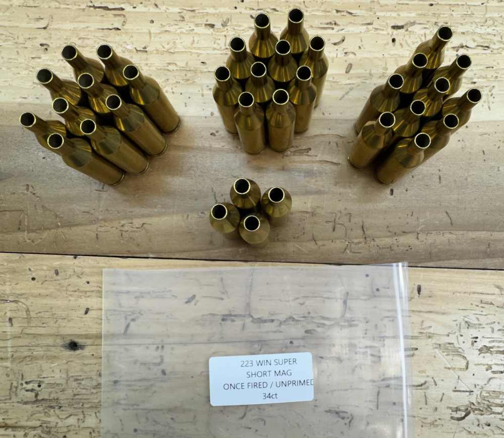  Approx. 400+ .223 WSSM Reloading Cases - PENNY START! NO RESERVE!-img-9
