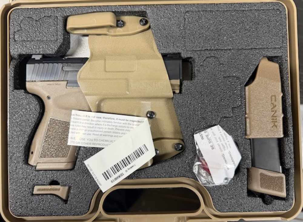 Canik Mete MC9 9mm 3.18" Pistol 15rd FDE/BLK OR HG7620BD-N-img-4