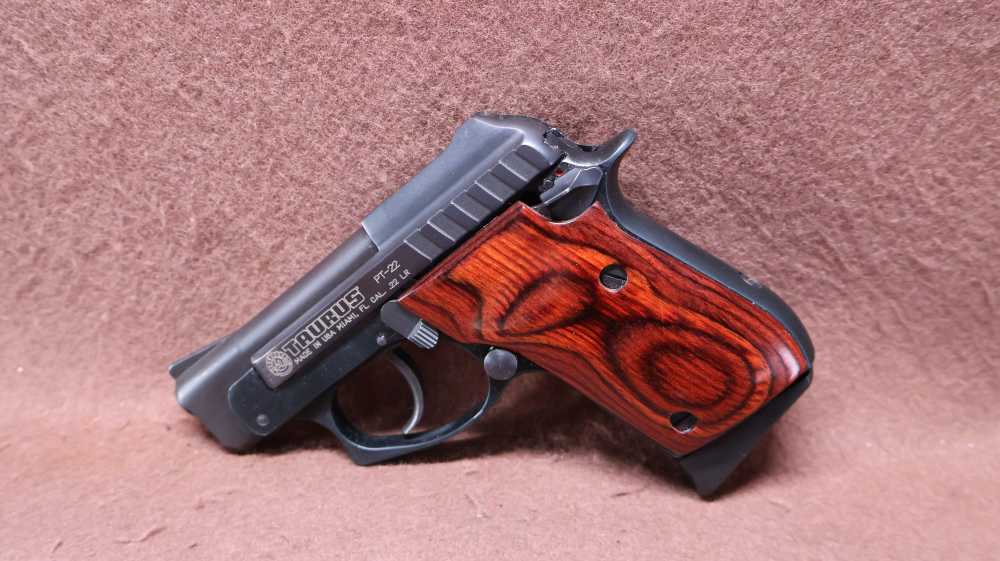 Taurus PT-22 22 LR Semi 2.75" Tip Up BRL 8 Rd Mag Thumb Safety VG Bore-img-3