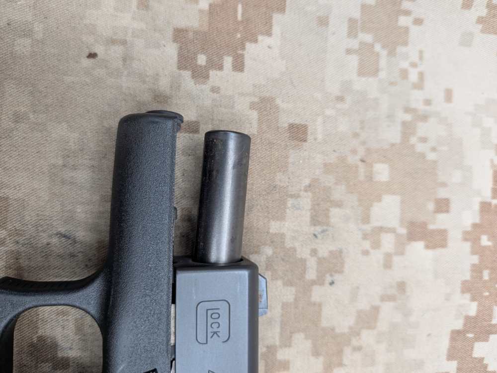 Glock 43 9MM Slimline G43 Police Trade In USED Night Sights-img-8