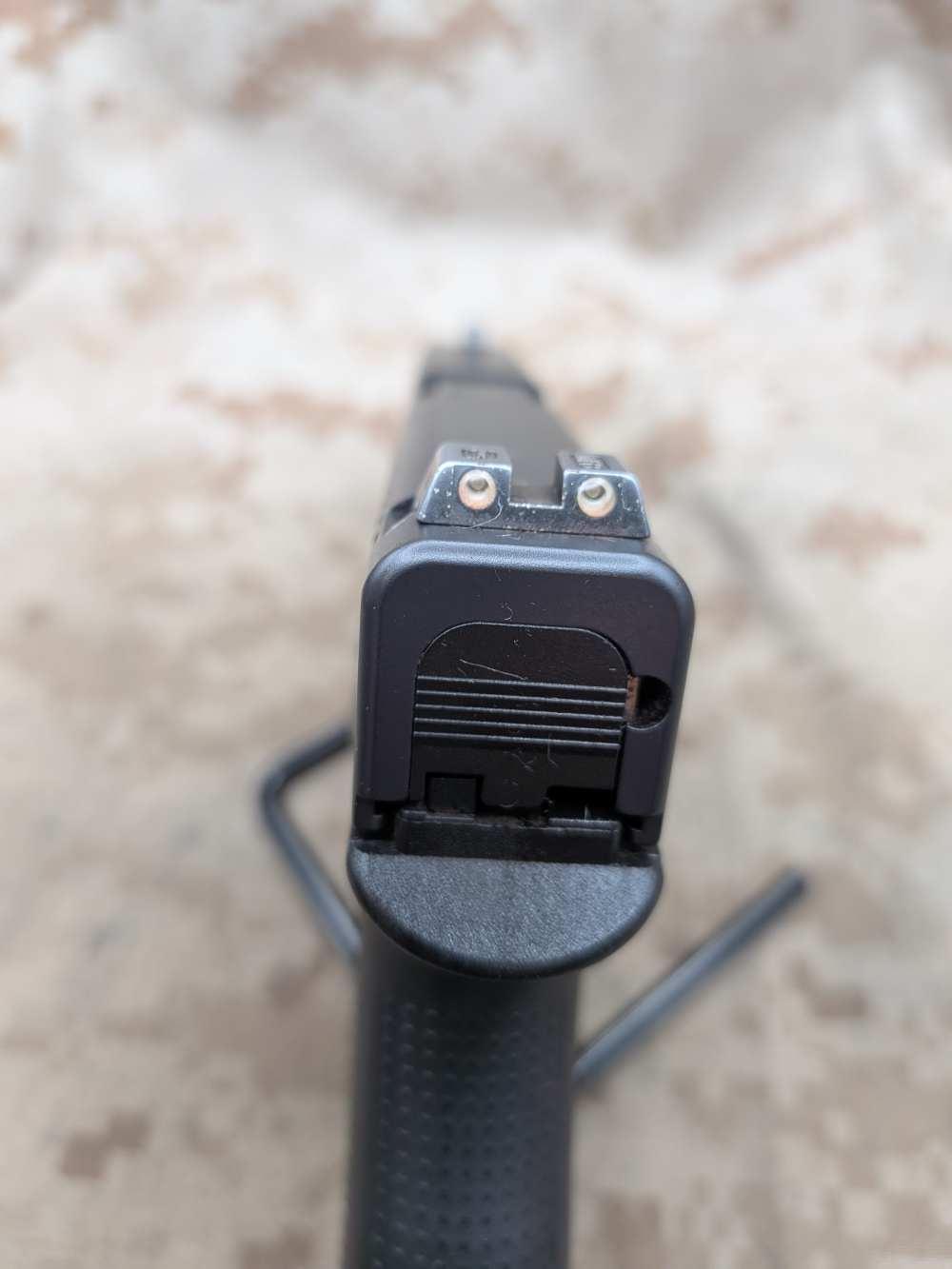 Glock 43 9MM Slimline G43 Police Trade In USED Night Sights-img-12