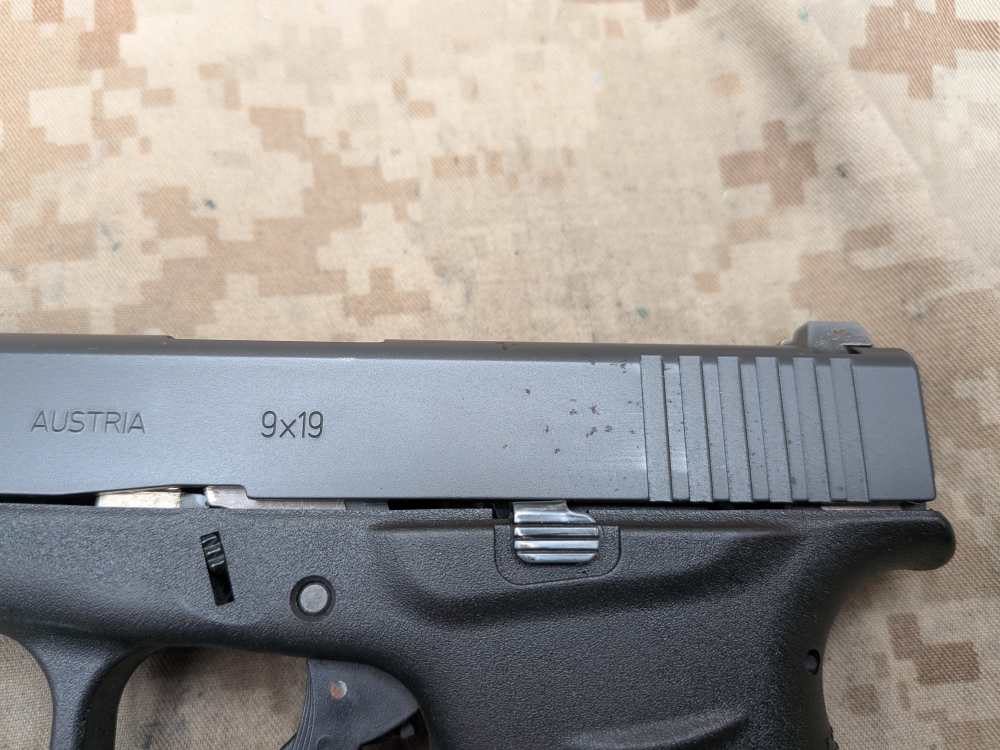 Glock 43 9MM Slimline G43 Police Trade In USED Night Sights-img-6