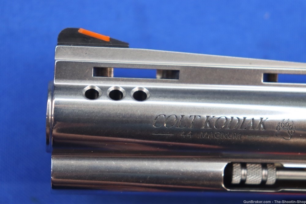 Colt Model KODIAK Revolver 44MAG Stainless Steel 4.25" PORTED 44 Magnum DA -img-9