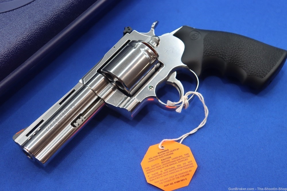 Colt Model KODIAK Revolver 44MAG Stainless Steel 4.25" PORTED 44 Magnum DA -img-1