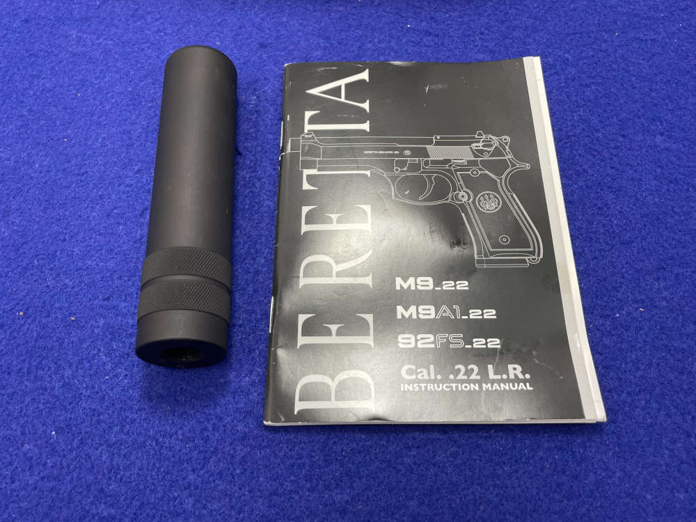 Beretta 92FSR .22LR 5.3" Blk *EXCELLENT RIMFIRE SEMI-AUTO TRAINING PISTOL*-img-4