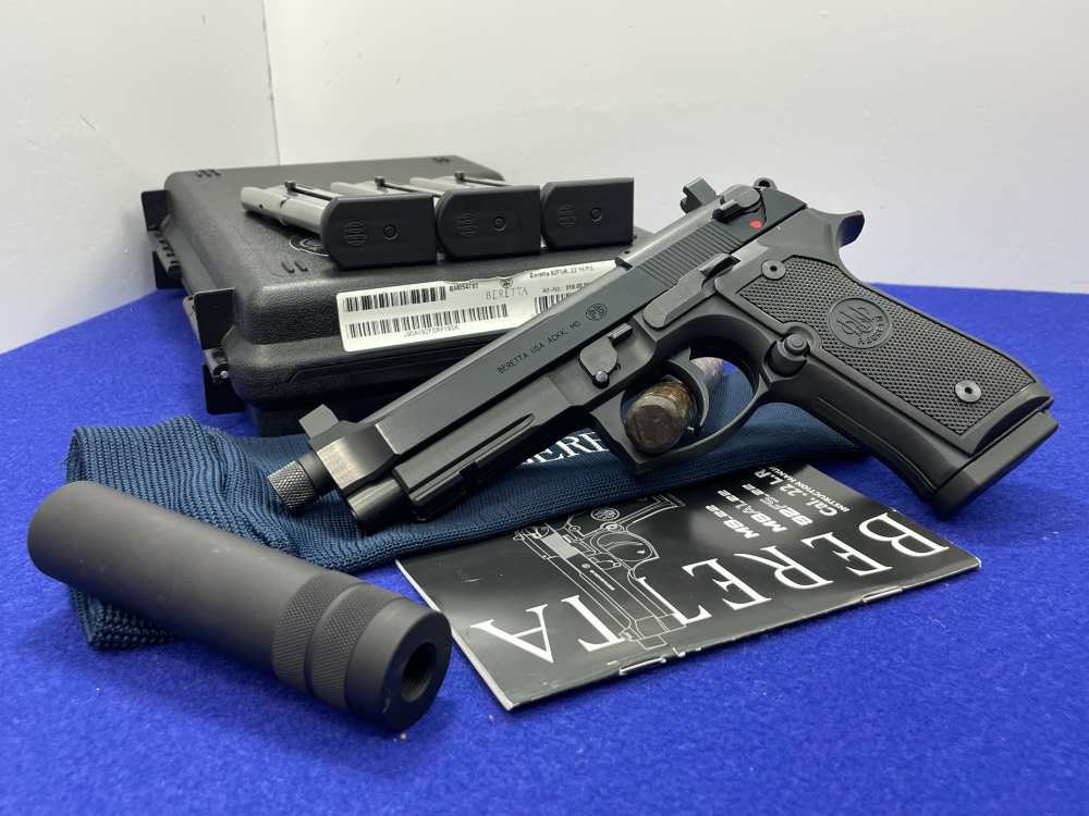 Beretta 92FSR .22LR 5.3" Blk *EXCELLENT RIMFIRE SEMI-AUTO TRAINING PISTOL*-img-2
