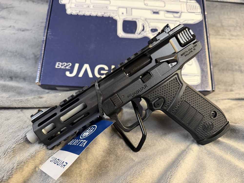 Beretta B22 Jaguar Tac Metal w/TB .22LR 5.25"  Competition Penny bid-img-0