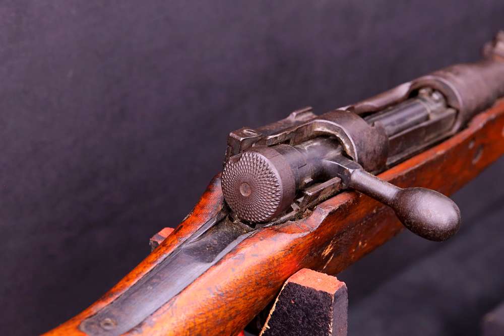 1943 WWII Nagoya Arisaka Type 99 Series 3 7.7 Jap Intact Mum AA Wings-img-18