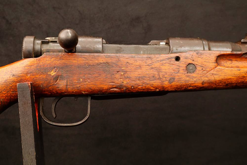 1943 WWII Nagoya Arisaka Type 99 Series 3 7.7 Jap Intact Mum AA Wings-img-9