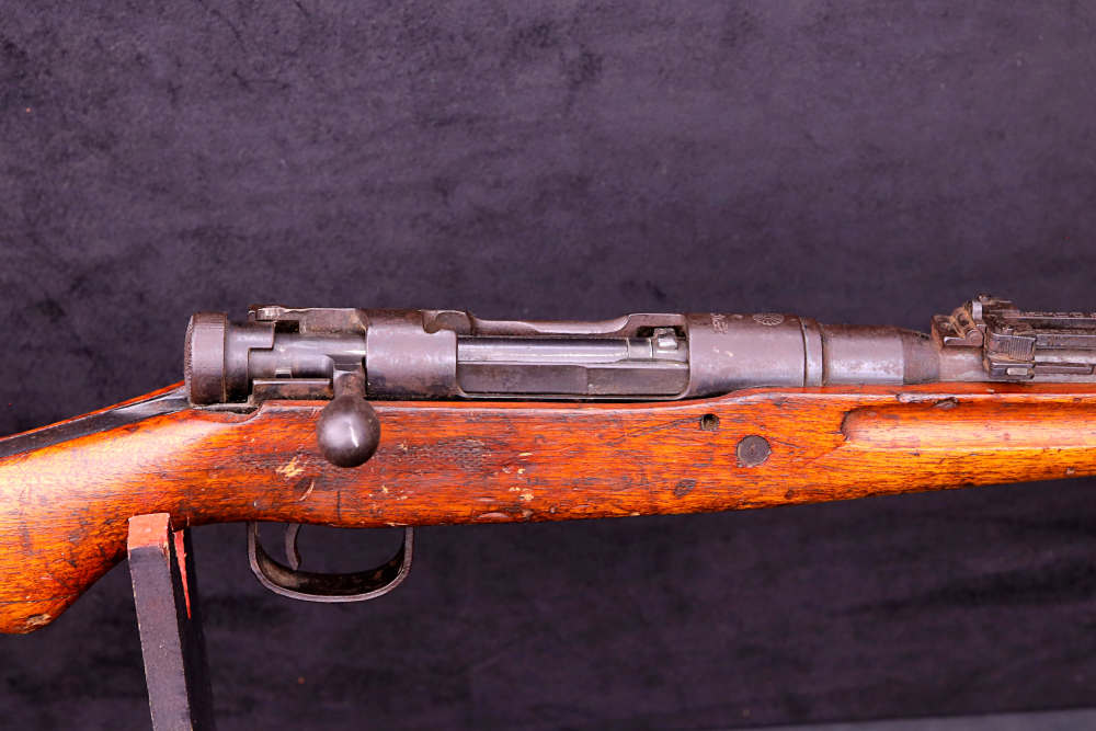 1943 WWII Nagoya Arisaka Type 99 Series 3 7.7 Jap Intact Mum AA Wings-img-11
