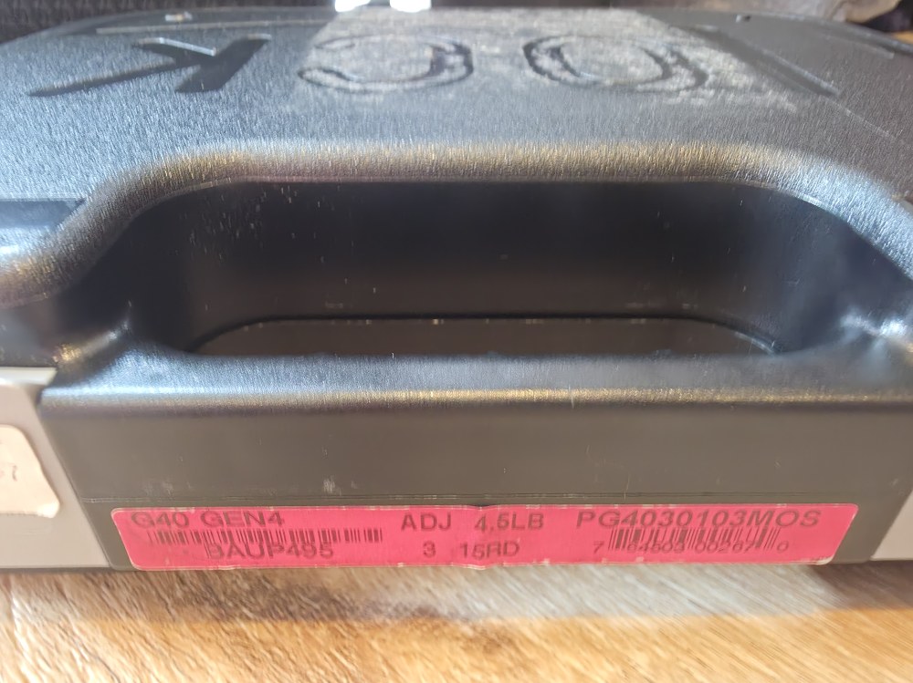 Glock 40 Gen4 MOS 10mm 6" Long Slide Leupold DeltaPoint Pro 3 Mags Case-img-17