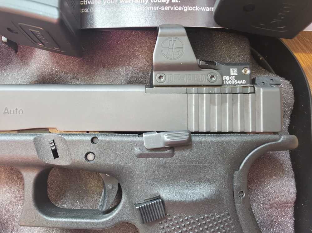 Glock 40 Gen4 MOS 10mm 6" Long Slide Leupold DeltaPoint Pro 3 Mags Case-img-5