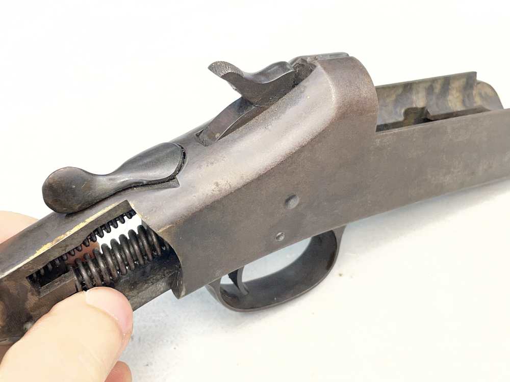 H&R 1908 20 gauge complete receiver break action Harrington Richardson-img-9