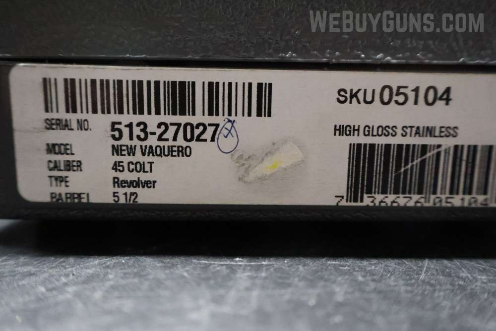 Ruger New Vaquero Revolver .45 Long Colt-img-19