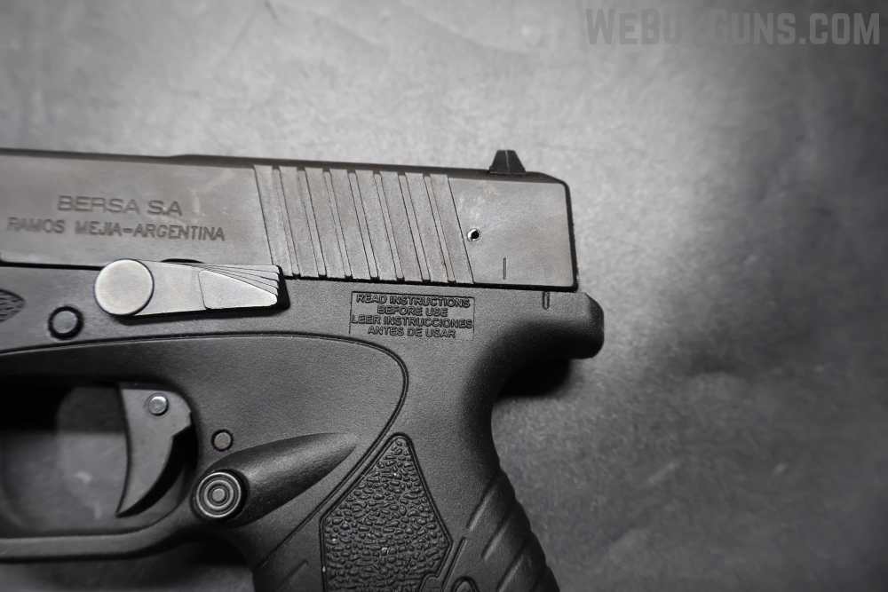 Bersa BP 380cc Semi-Automatic Pistol 380 Auto-img-15