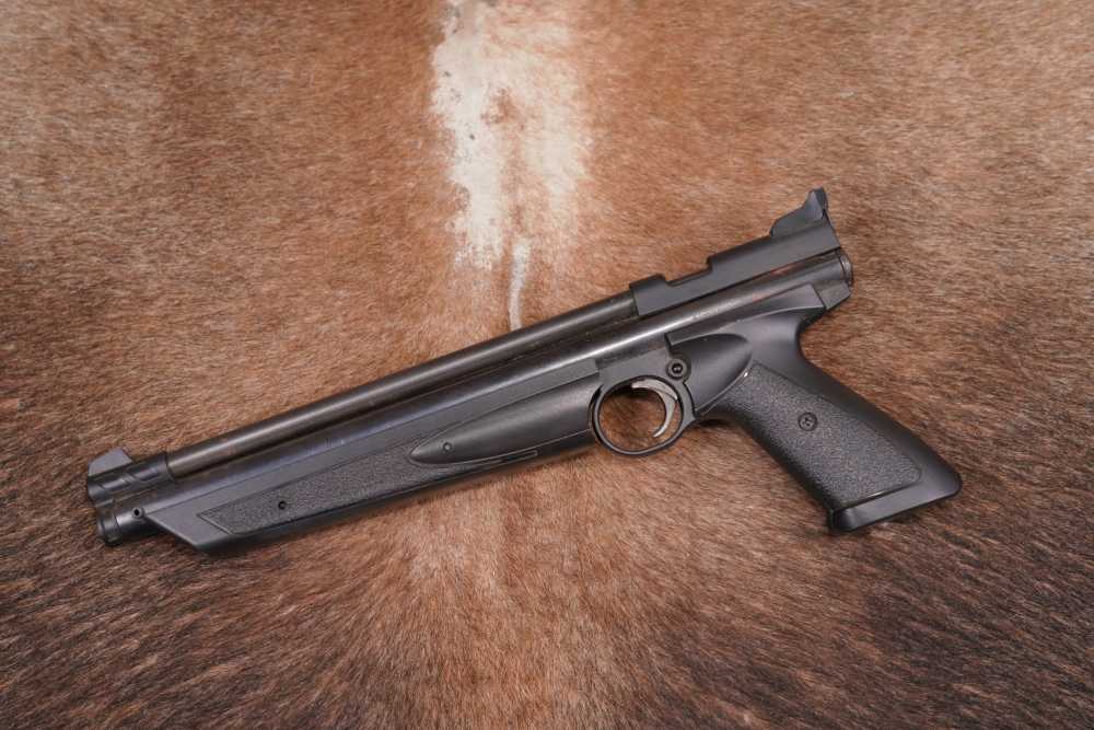 Crosman American Classic Model P1377 .177 Cal 10.25” Pump Air Pistol -img-1