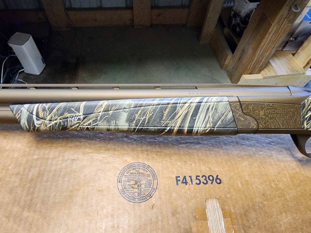 PICS! NEW! BROWNING CYNERGY WICKED WING 12 GAUGE 30 MAX7 CAMO BRONZE MAX 7-img-13