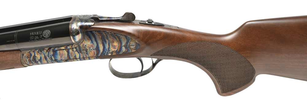 CZ Huglo Sharp-Tail Coach 20 Ga SXS Shotgun 20"BBL-img-8