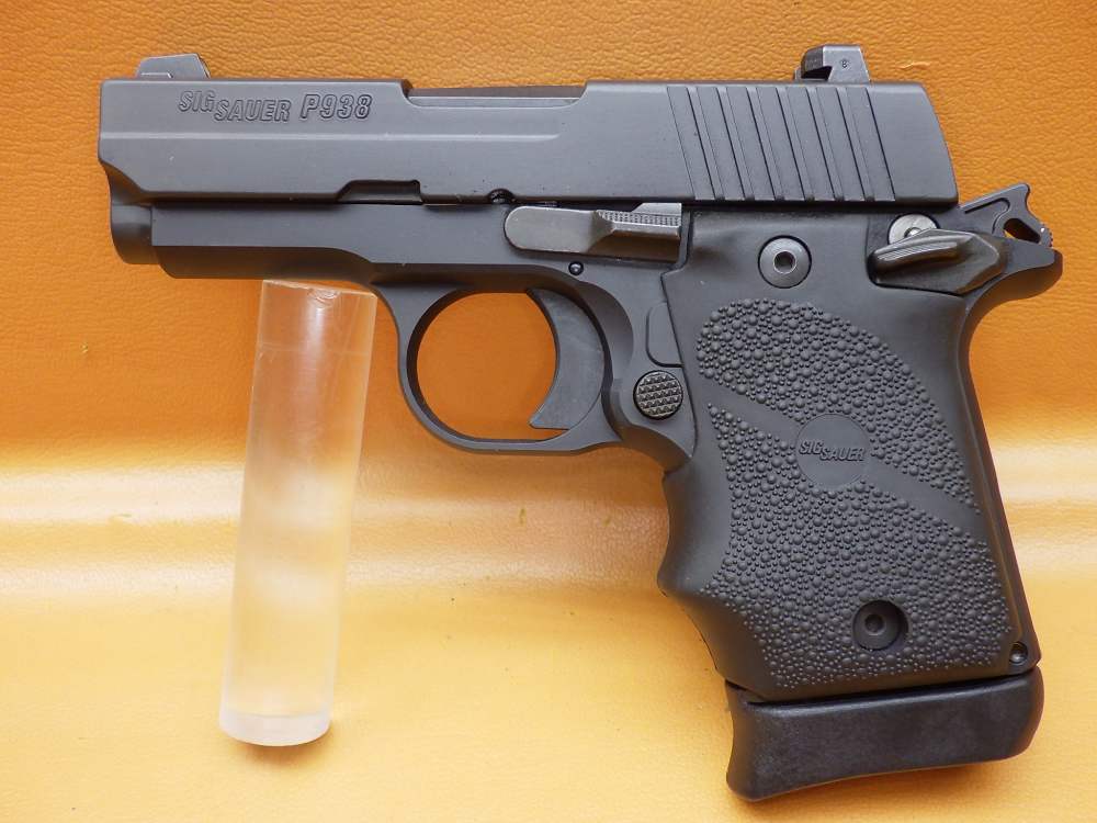 Sig Sauer P938 9mm 3" Bbl 7+1 Two Mags w/ Factory Case-img-8