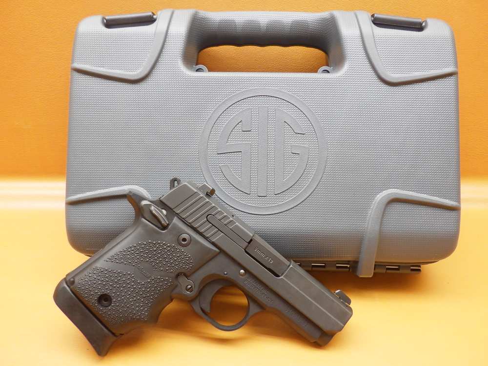 Sig Sauer P938 9mm 3" Bbl 7+1 Two Mags w/ Factory Case-img-0