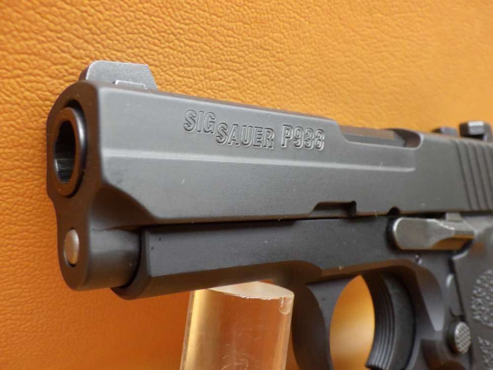 Sig Sauer P938 9mm 3" Bbl 7+1 Two Mags w/ Factory Case-img-9